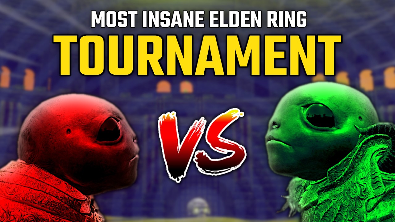 The CRAZIEST Elden Ring PvP TOURNAMENT I've Ever Seen
