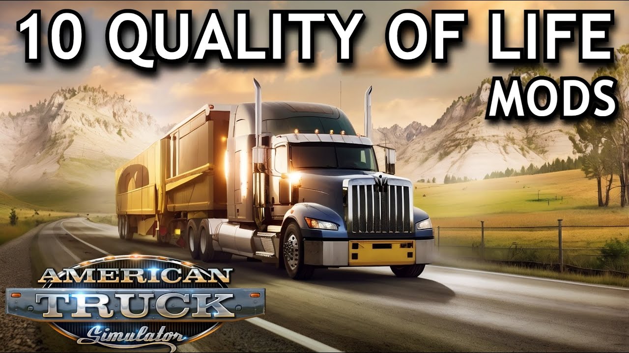 American Truck Simulator — 10 лучших модов для повышения качества жизни