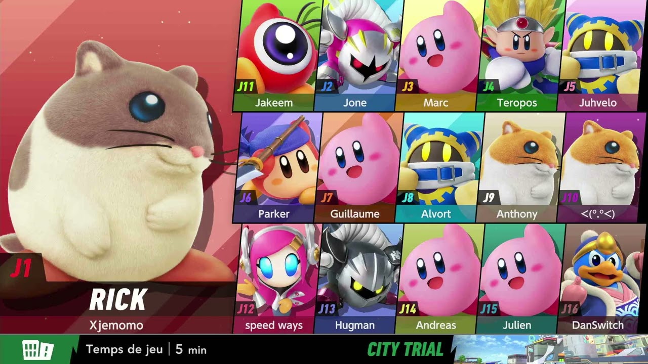 KIRBY AIR RIDERS GLOBAL TEST OUAIIIS
