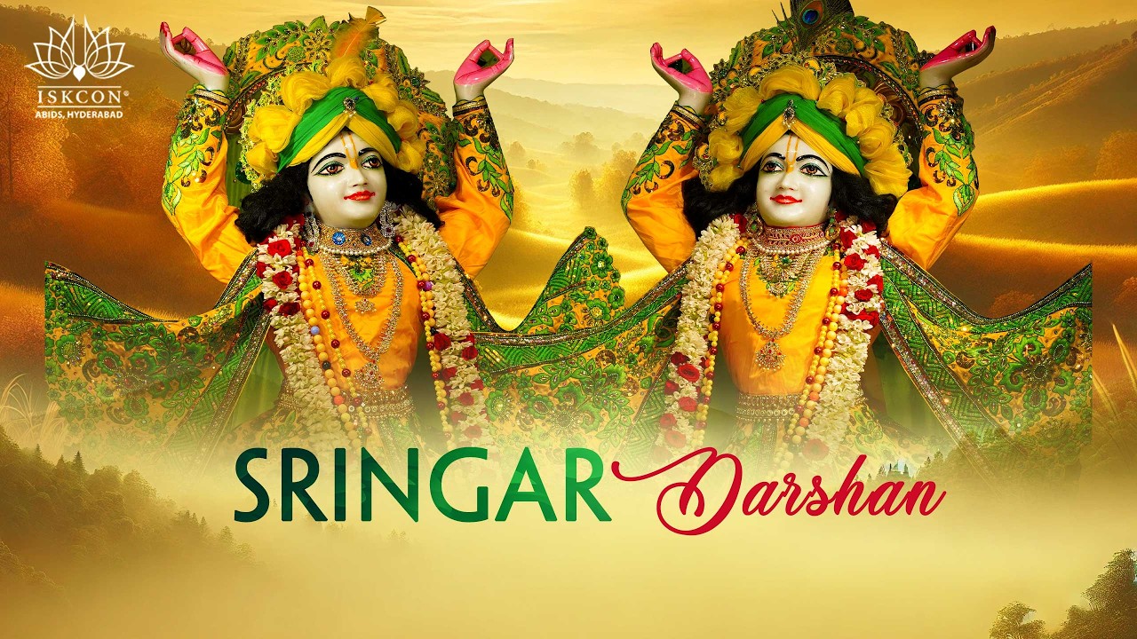 Shringar Aarti Darshan | Guru Puja | Sri Sri Radha Madanmohan Mandir | 22-02-2026 | ISKCON Hyderabad