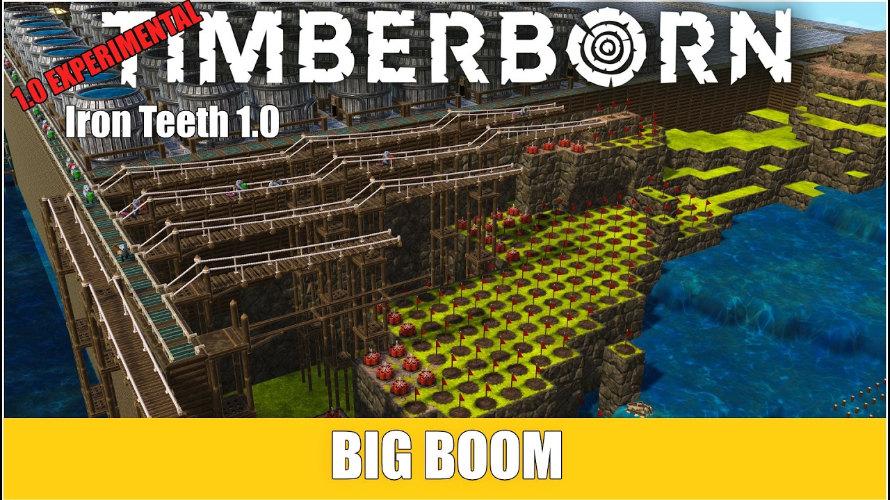 Timberborn 1.0 Experimental — Dam Expansion & Growing Population | EP25