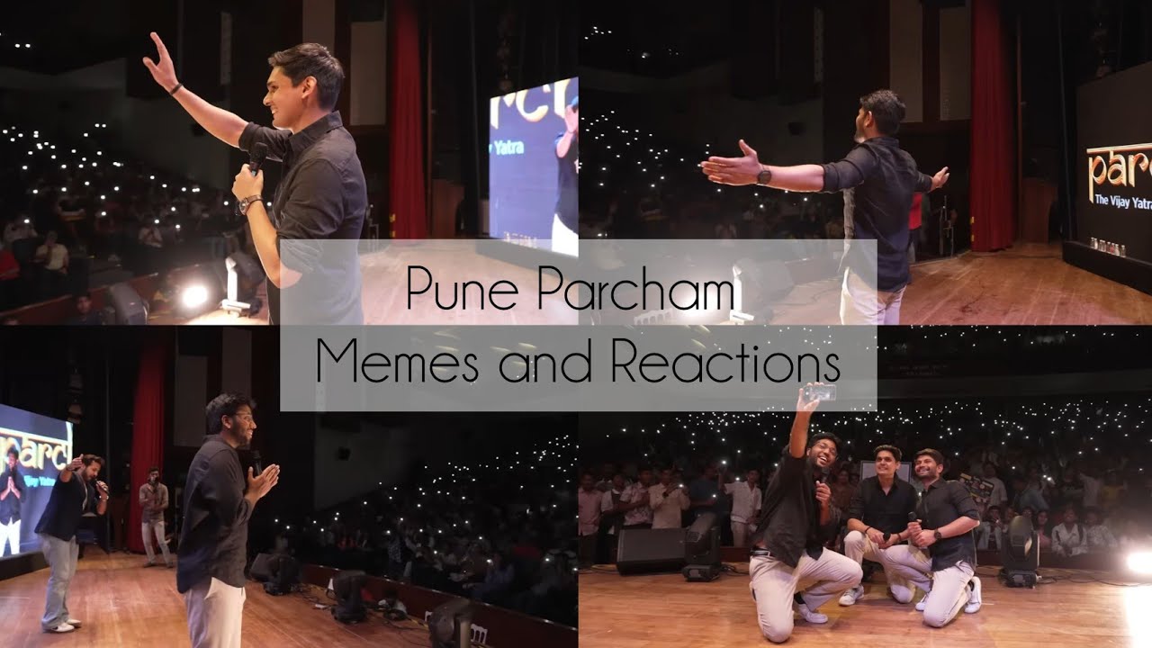 Pune Parcham - Memes, Reactions, Masti and Dance 🪩🤩❤️