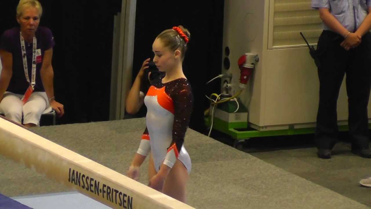 Eythora Thorsdottir (NED) - Beam - EYOF 2013 (Finals)