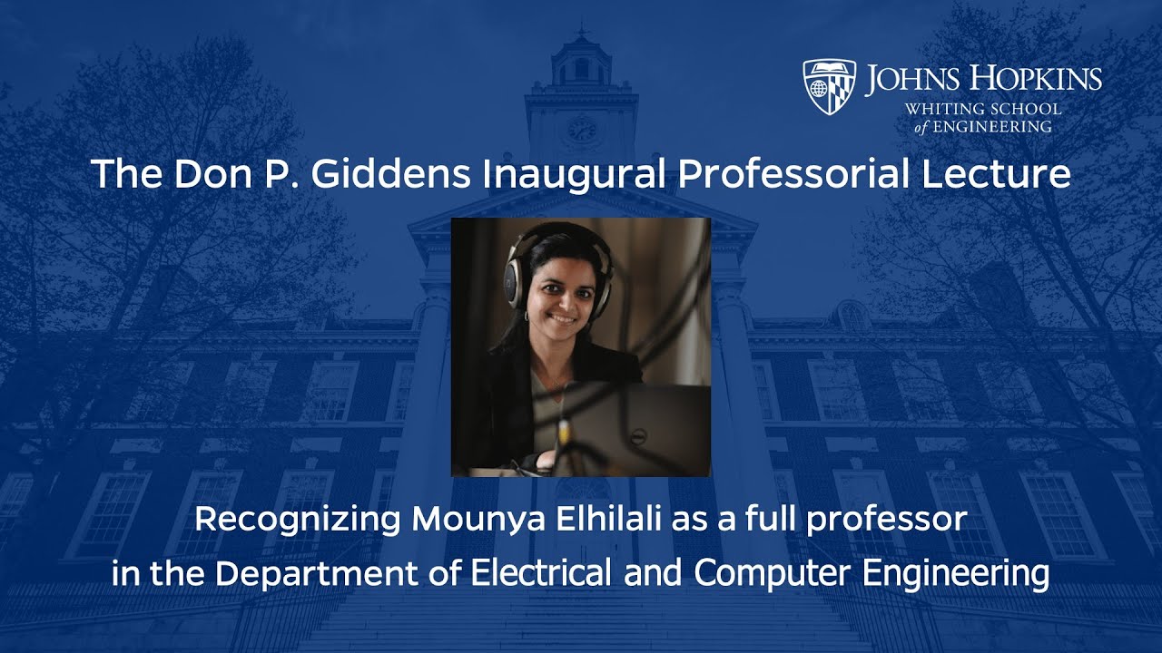 Inaugural Professorial Lecture: Mounya Elhilali