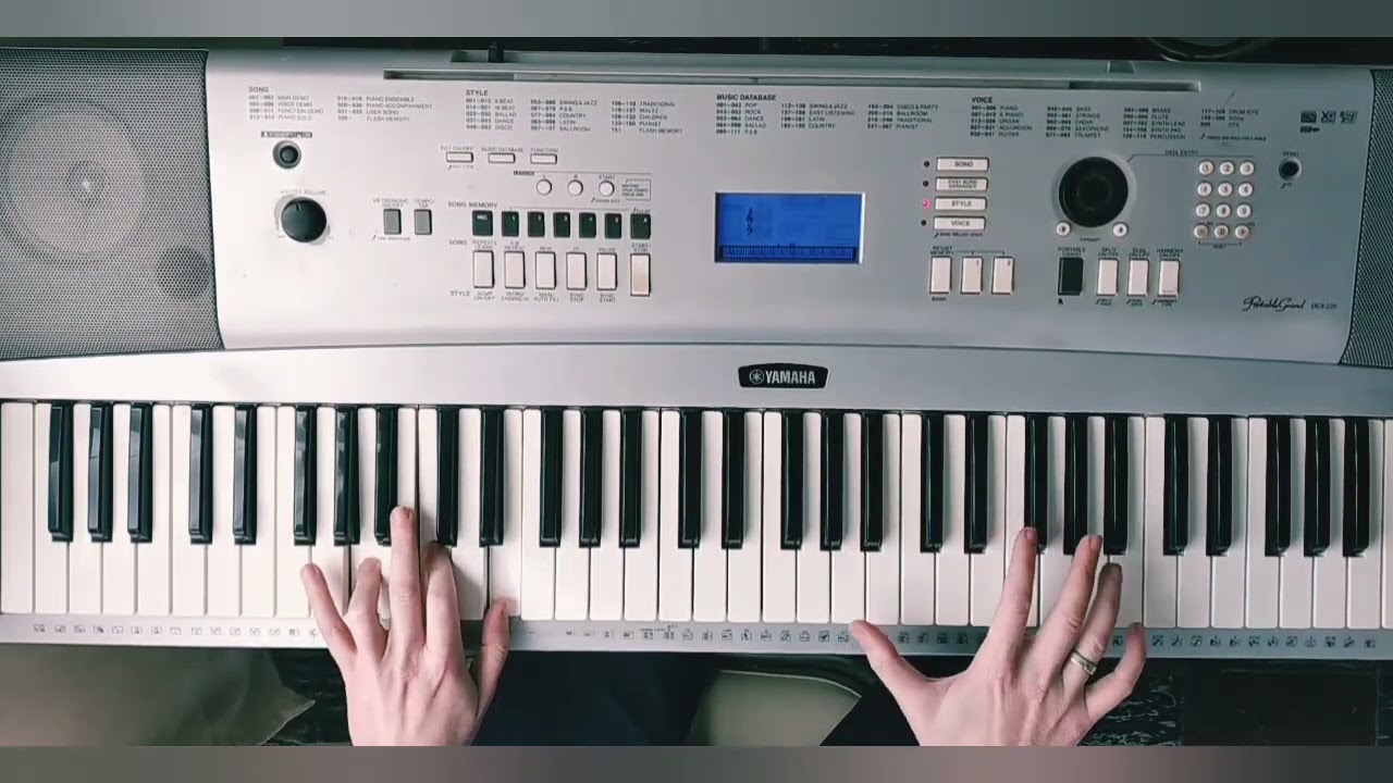 Abba - Gimme! Gimme! Gimme!Performance Teclado.