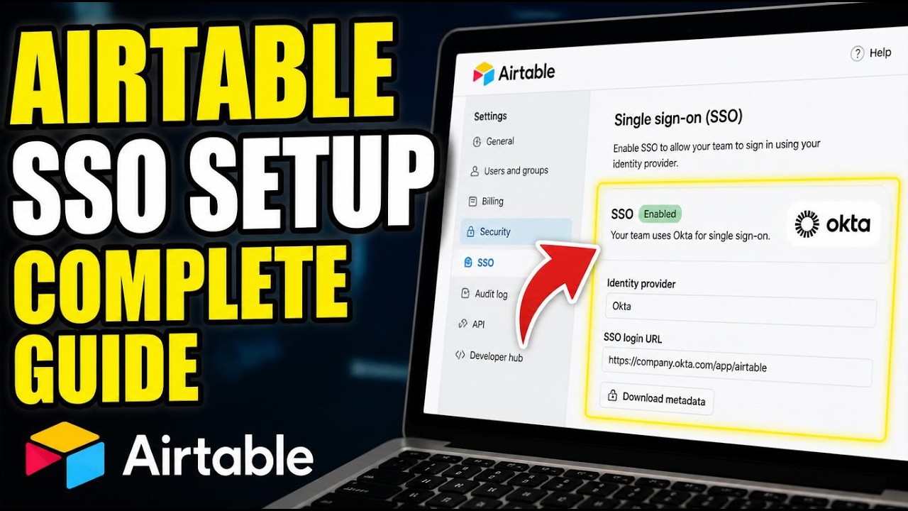 How to subscribe to Airtable SSO for team security - Complete Guide