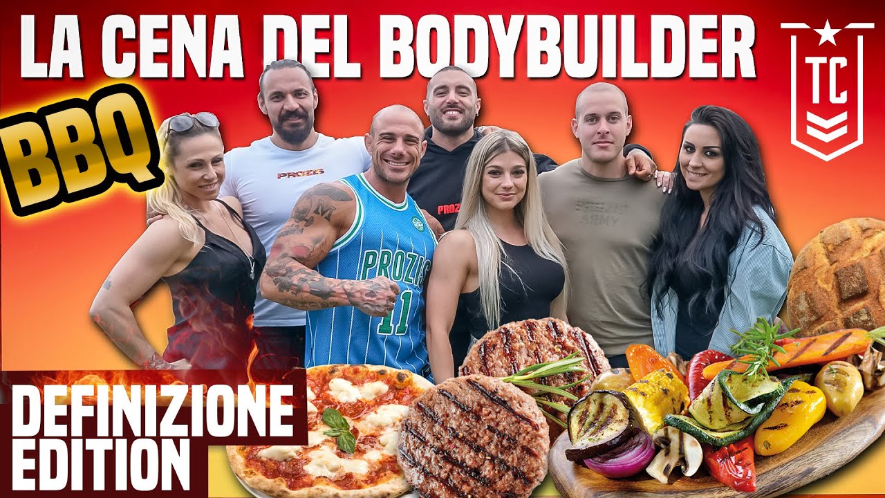 La cena del BODYBUILDER - BBQ Definizione EDITION peccato la pizza...