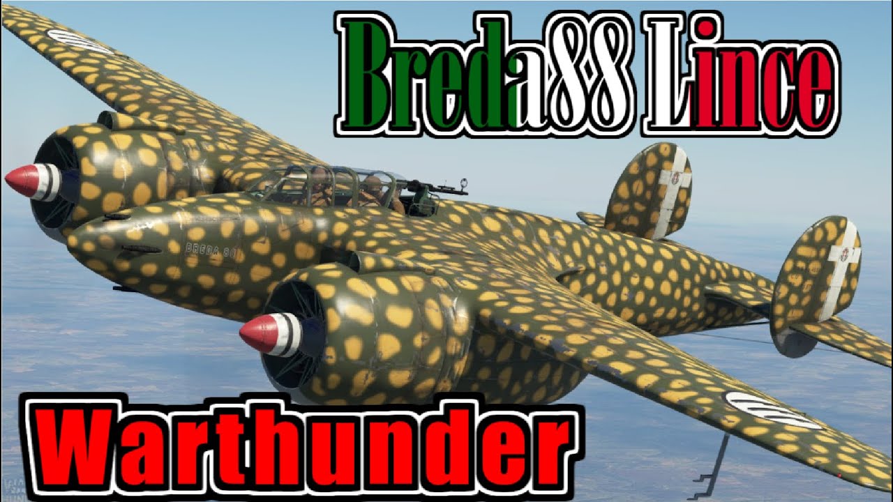 【ゆっくり実況】イタリア最速（だった）戦闘機「ブレダ88」【warthunder】