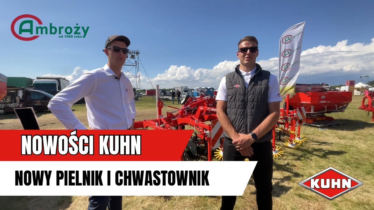 Rozmowa z ekspertem! Pielnik KUHN ROWLINER i chwastownik KUHN TINELINER. Omówienie maszyny.