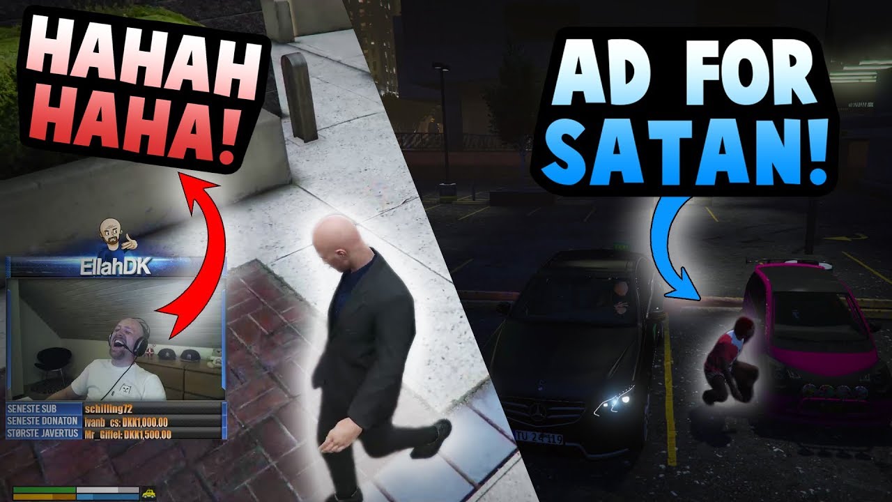 Klamme damer, taxaquiz & falske betjente @ GTA RP Highlights #12 (DANSK)