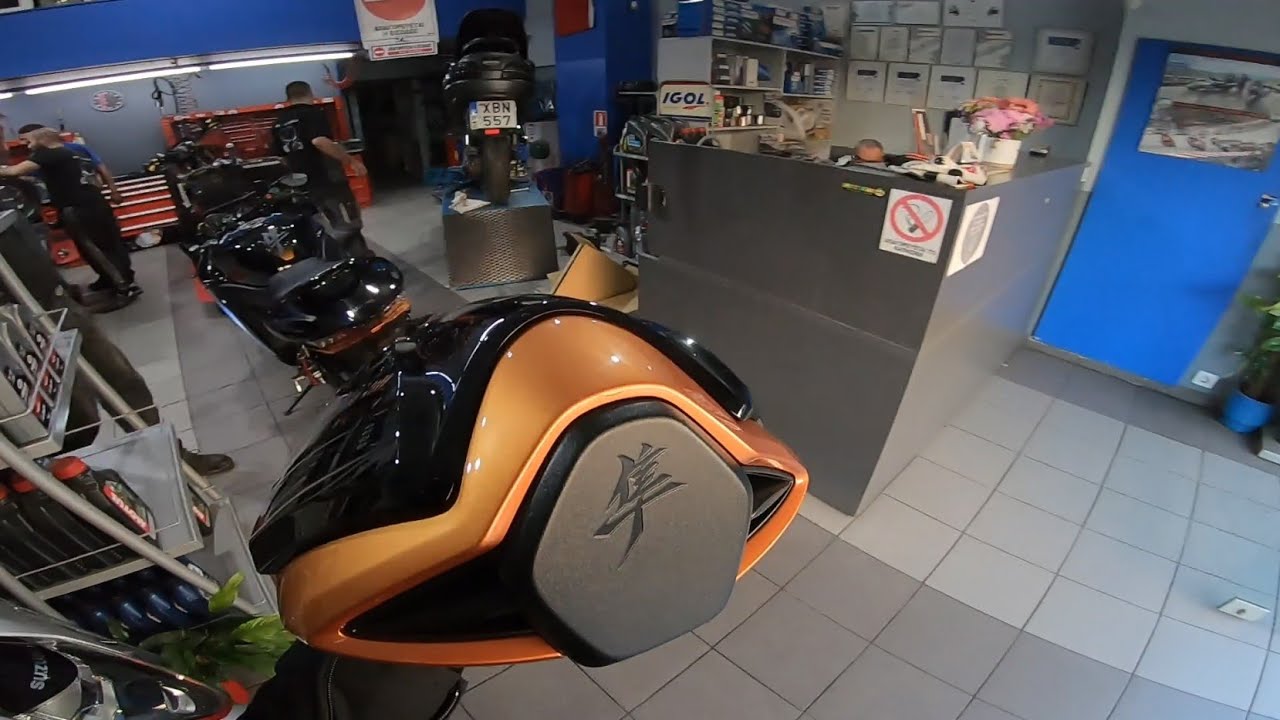 ΠΑΜΕ ΝΑ ΒΑΛΟΥΜΕ ΜΟΝΟΣΕΛΟ ΣΤΟ HAYABUSA│motovlog268