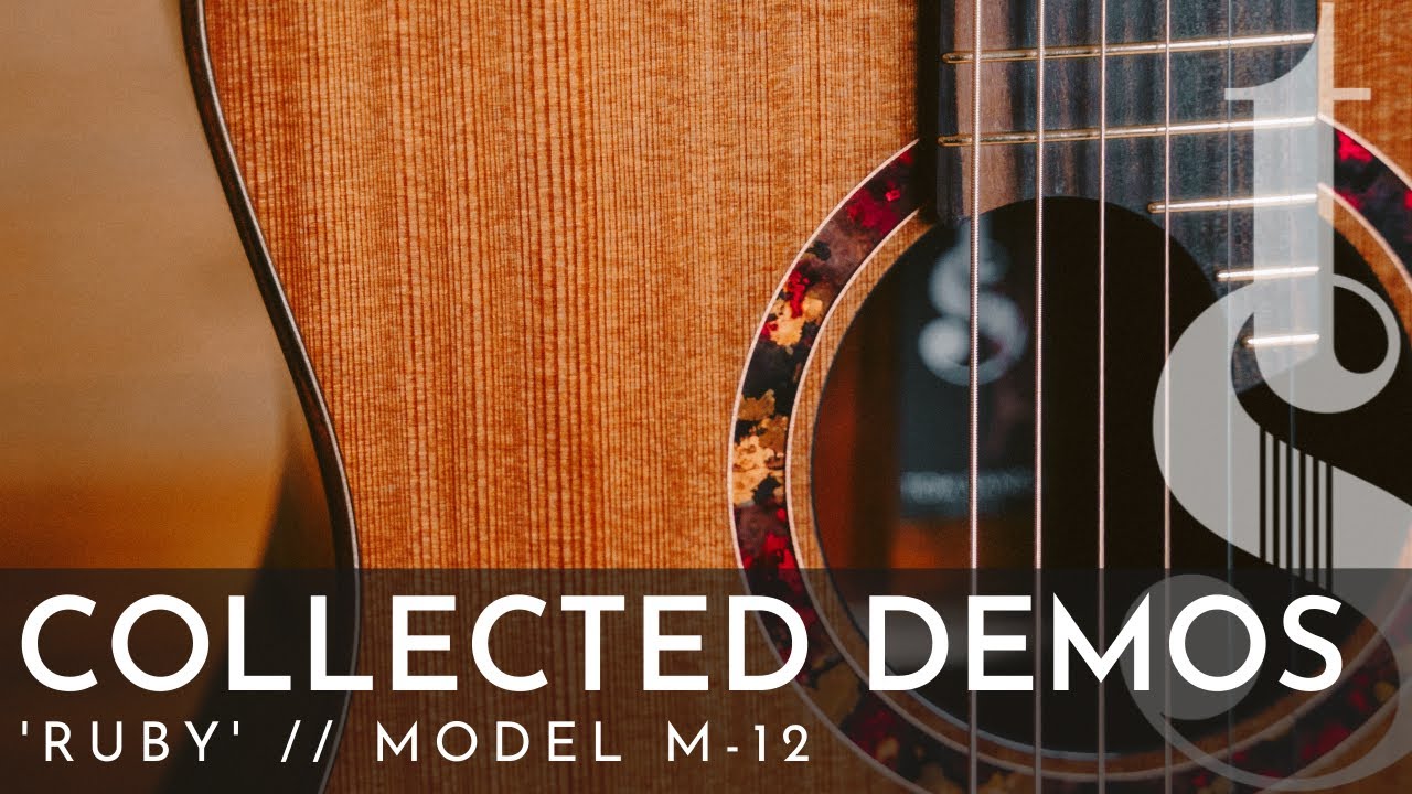 'RUBY' - The Collected Demos - Model M Acoustic Guitar - Redwood, Madagascar Rosewood