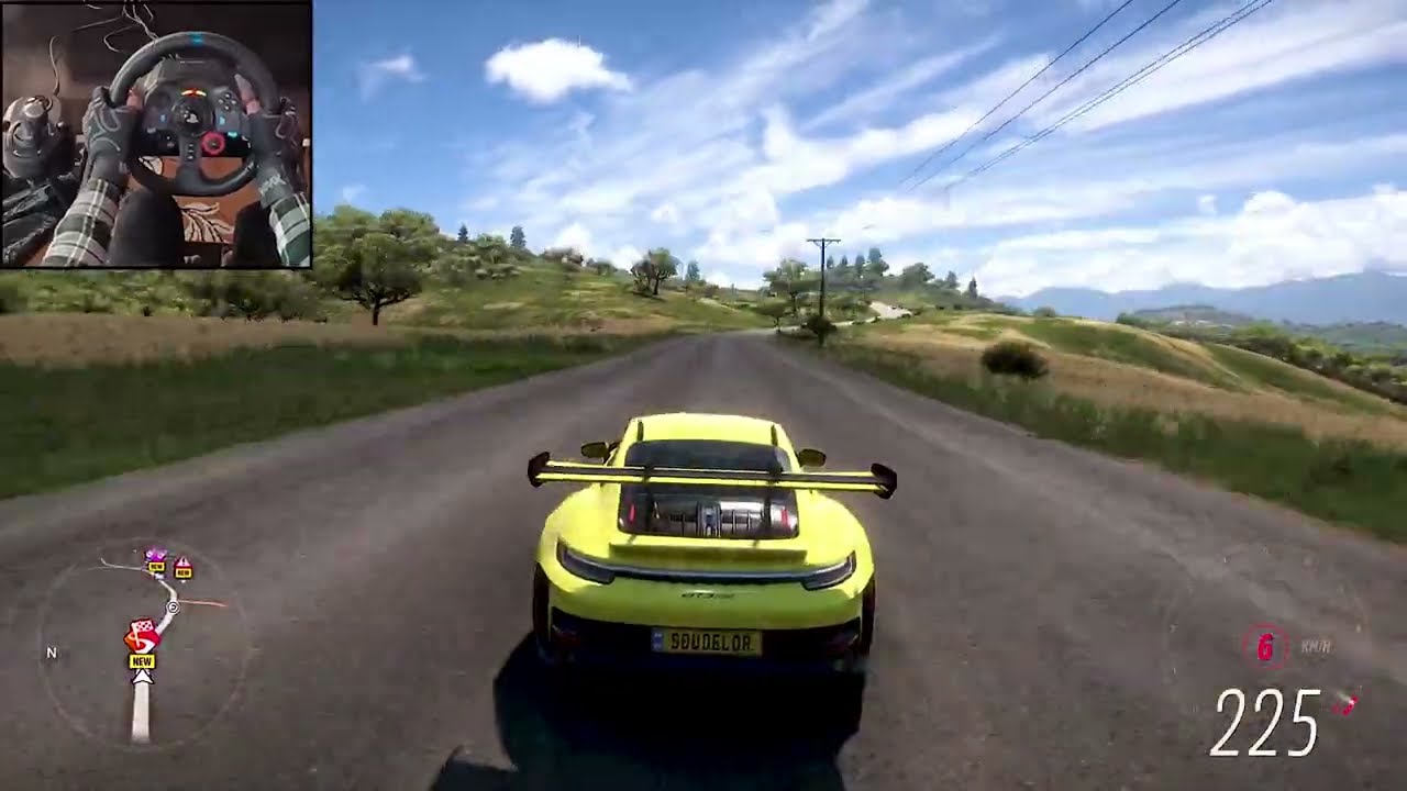 Porsche 911 GT3 RS - Forza Horizon 5 | Logitech G29 Steering Wheel