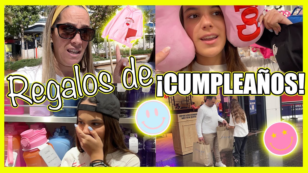 **VLOG 14** 24 Hrs Comprando Regalos SORPRESAS 🎁 Para el CUMPLEAÑOS de Lucía #hifamilyteam