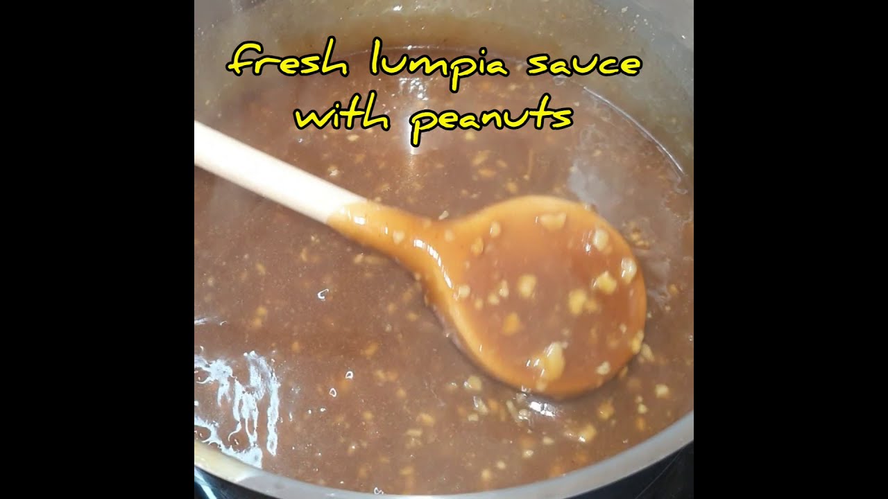 HOW TO COOK FRESH LUMPIA SAUCE WITH PEANUTS | HOW TO MAKE LUMPIANG SARIWA SAUCE |Dorothy Kitchenspot