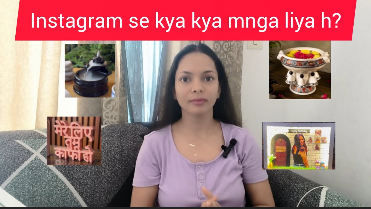 Instagram se kr liya h bahot sari shopping || kya apne dekha