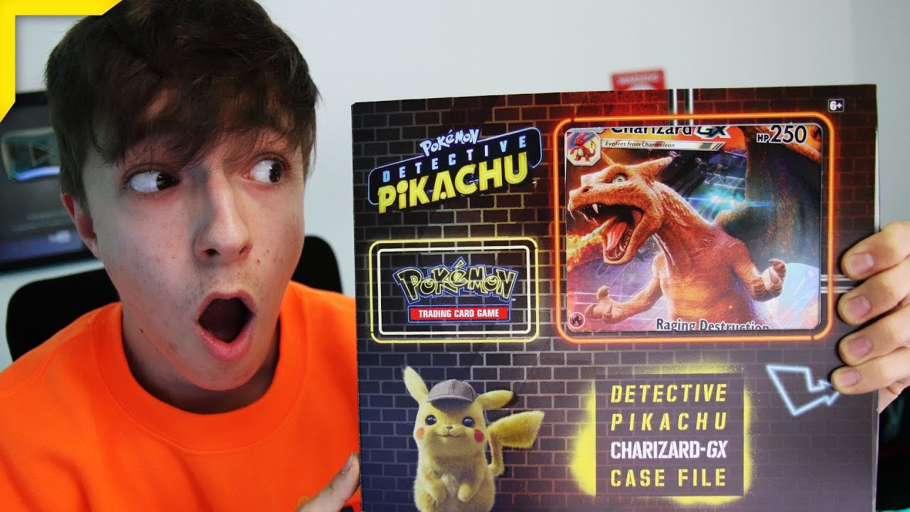 DETEKTIV PIKACHU CHARIZARD GX CASE! - Pokémon Otevírání Karet
