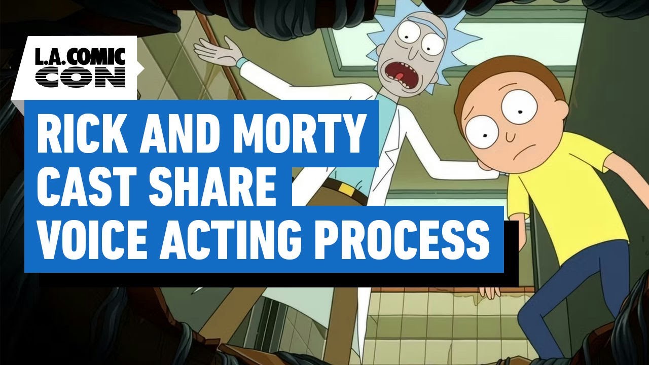 Rick and Morty Cast Share Voice Acting Process | LA Comic Con 2024
