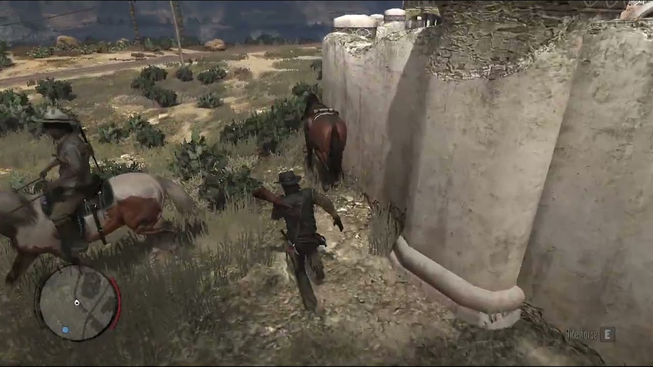 Red Dead Redemption – De Santa Escort the Train Mission | Mexico Gameplay | No Commentary