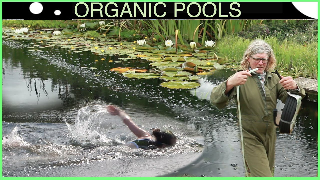 Bubble Barrier in an Organic Pool - incredibly simple and low cost