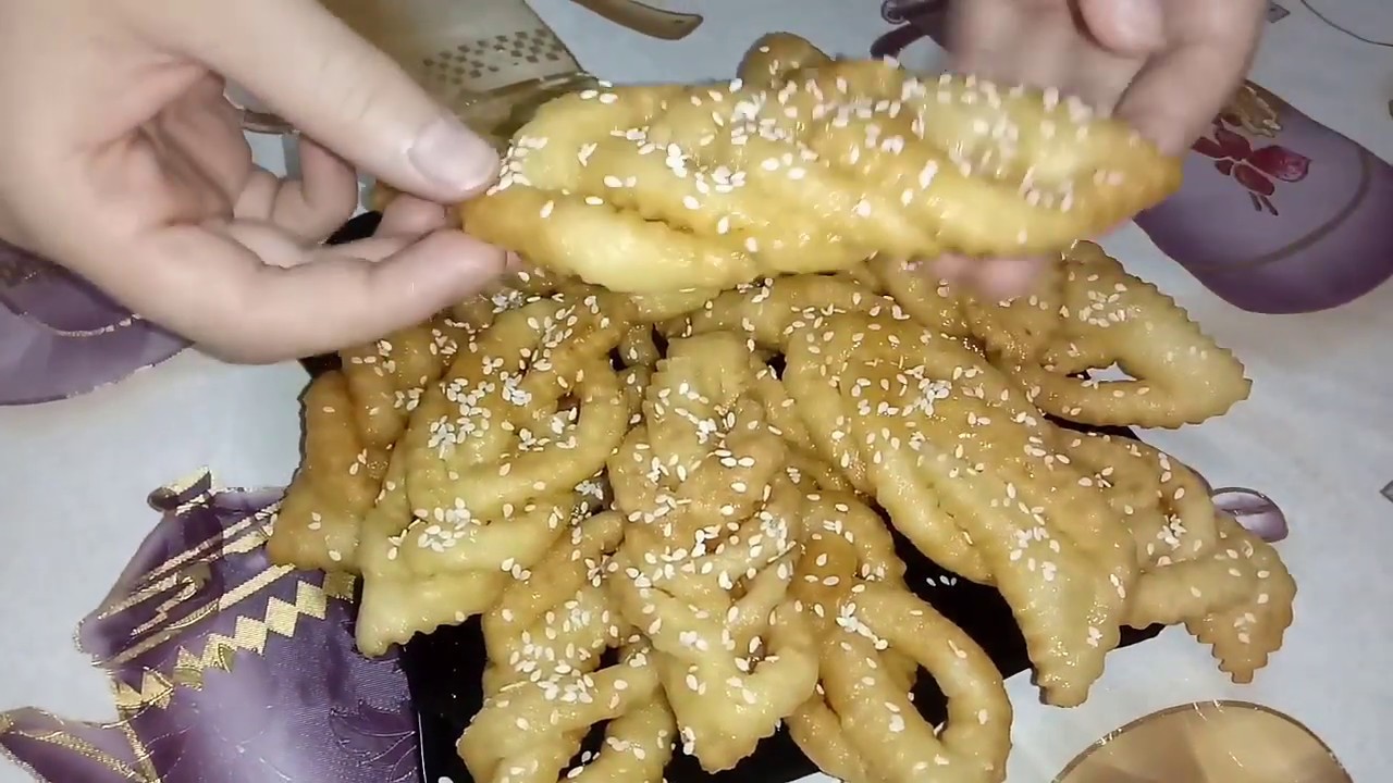 قريوش الضفيرة بدون آلة يذوب في الفم