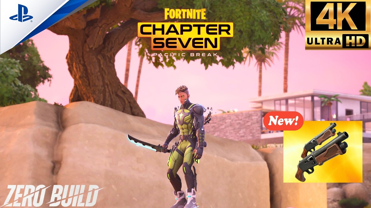 Solo 12 Elimination Zero Build – Fortnite Chapter 7 Season 1 (PS5 Controller 4K)