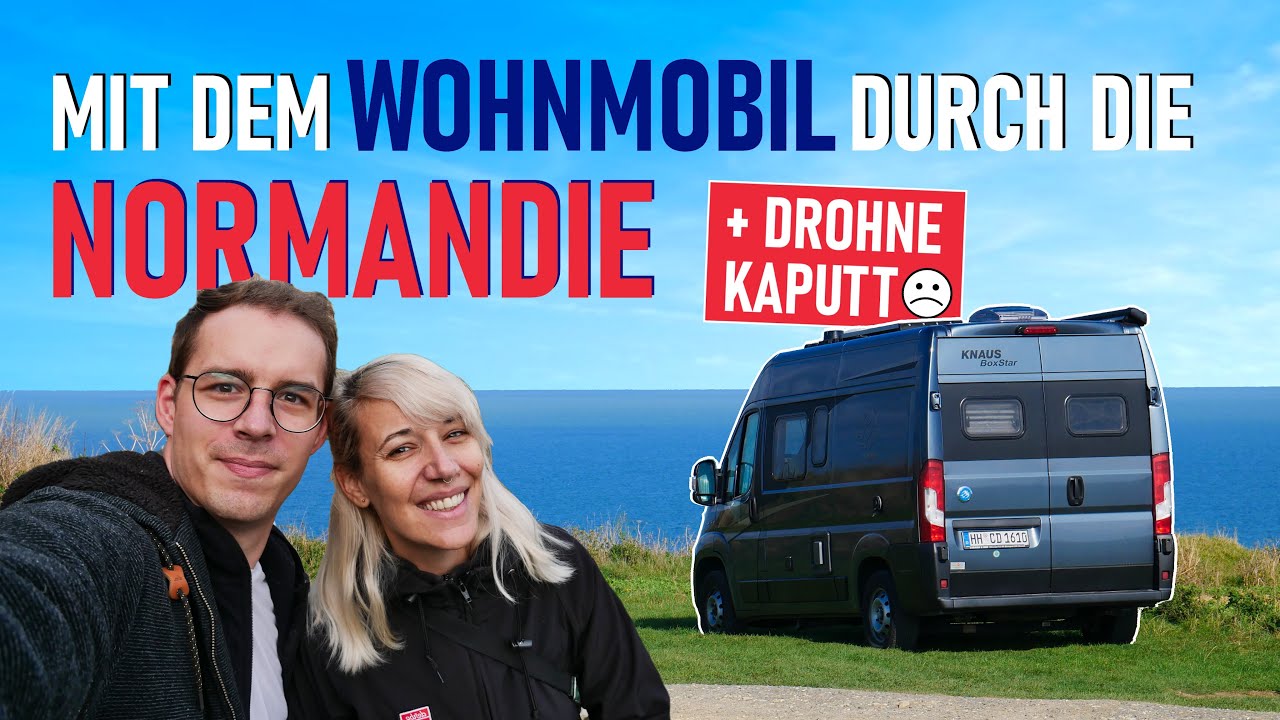 NORMANDIE🇫🇷 - mit WOHNMOBIL in FRANKREICH - Roadtrip & Stellplätze - von Honfleur zum Omaha Beach