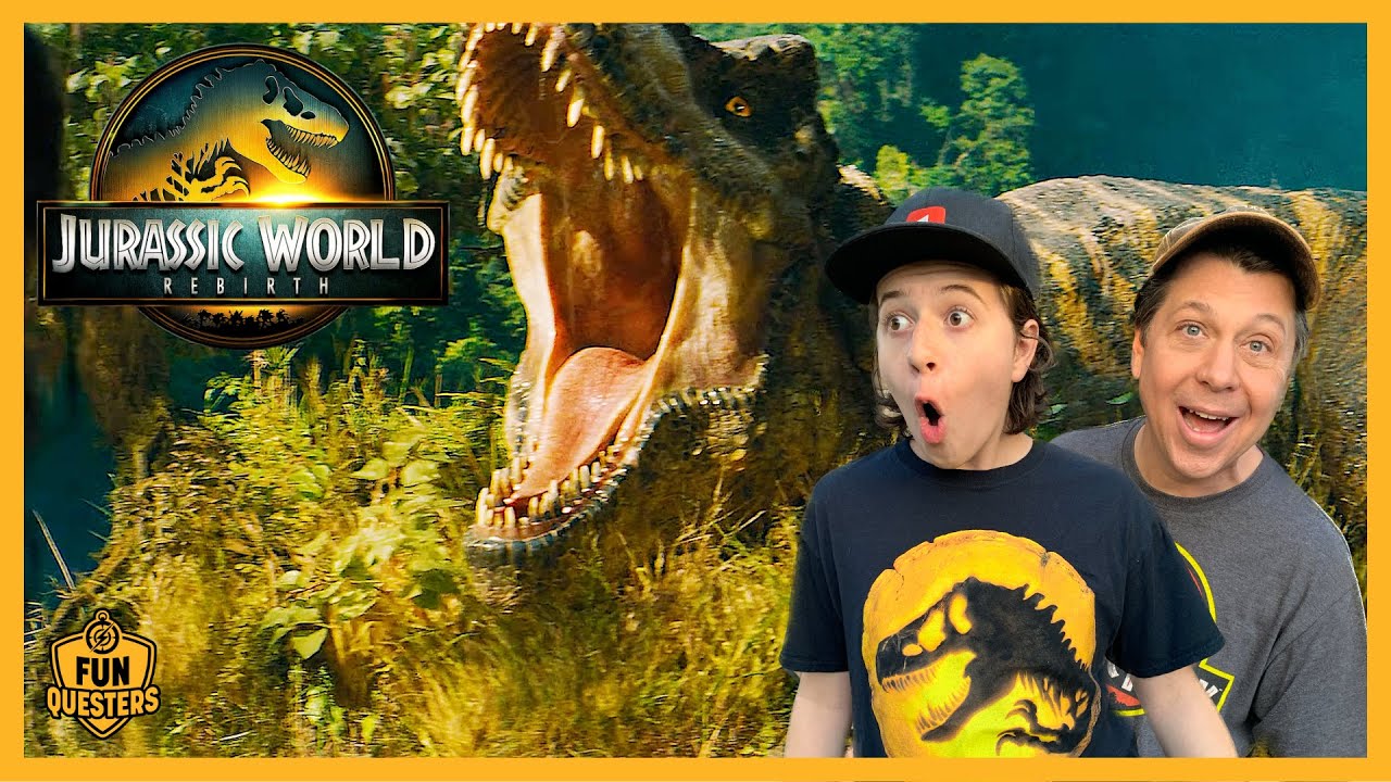 Jurassic World Rebirth Trailer Reaction with LB & Aaron!