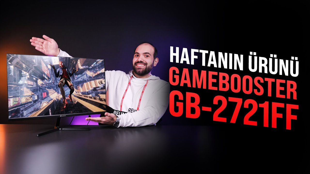 BÜYÜK EKRAN, UYGUN FİYAT! | 180Hz 0.5 MS GAMEBOOSTER GB-2721FF OYUNCU MONİTÖRÜ | HAFTANIN ÜRÜNÜ #83