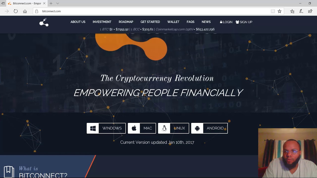 Registration Bitconnect Part#1/$20,000 Bitcoin Loan Chasedown Bitconnect Let the Journey Begin