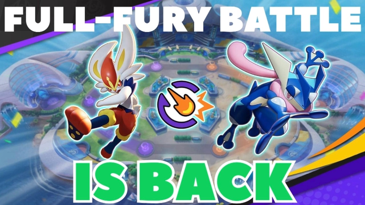 FULL-FURY BATTLES IS HERE #pokemonunite #ポケモンユナイト #gameplay #pokejgg #pawmot #pokemonday