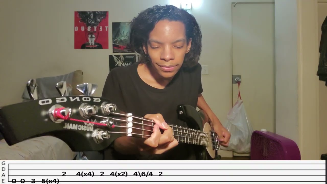 The Sound  - One More Escape (BASS COVER) #basstab