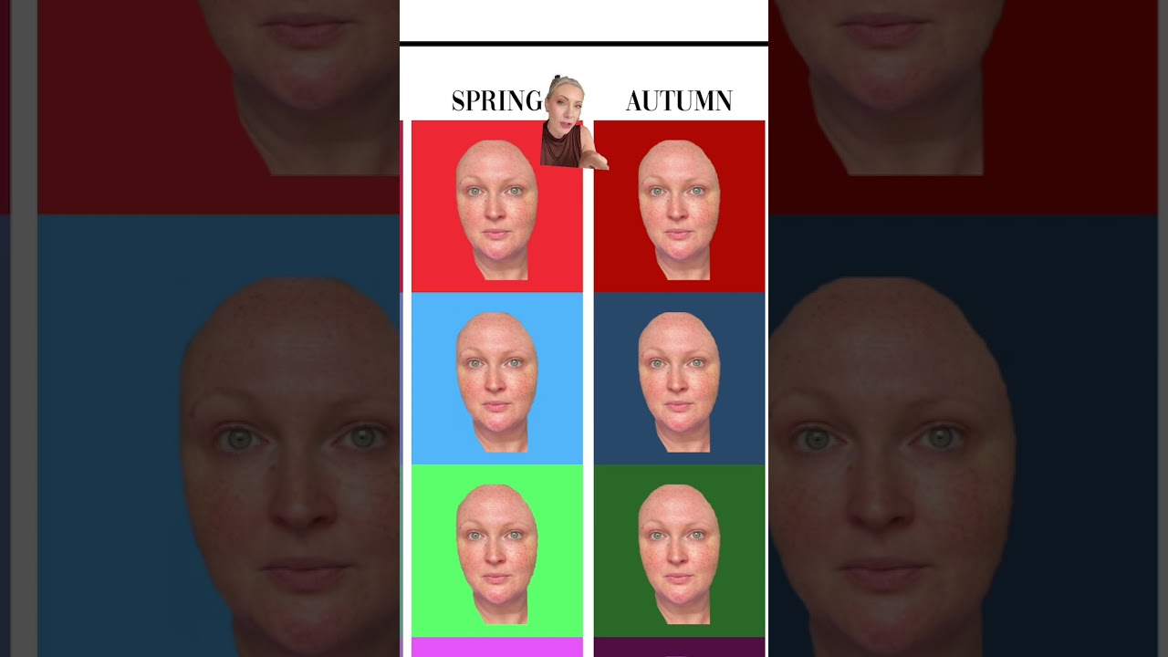 Virtual colour analysis! learn how to do this in my colour analysis training. #coloranalysis