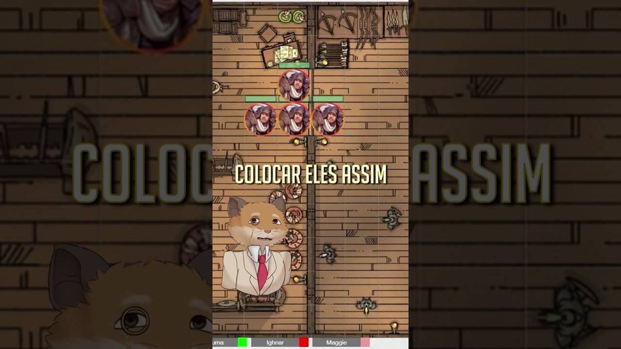 Clipes do RPG do Podro 8 - Ataque &agrave; Oficina Kampeki #tormenta20