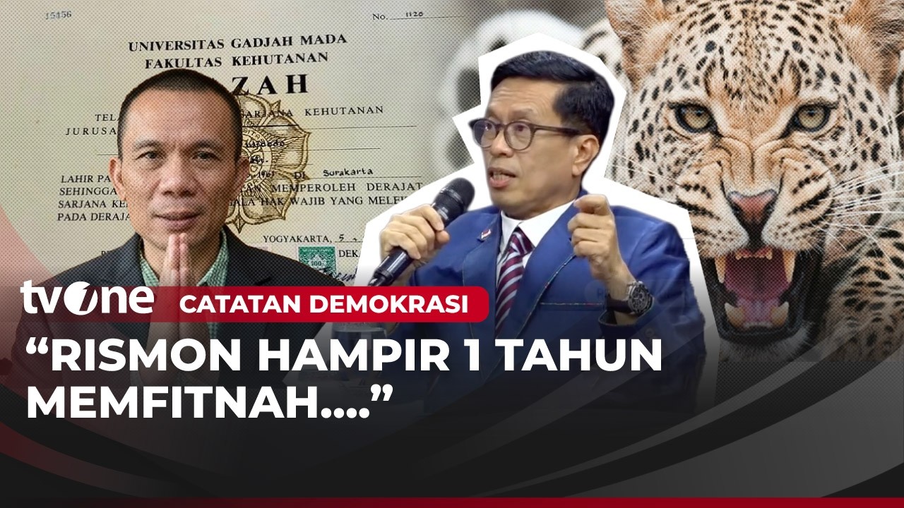 Andi Azwan: Dulu Seperti Singa Ingin Mangsa, Rismon Berubah Jadi Meong | Catatan Demokrasi tvOne