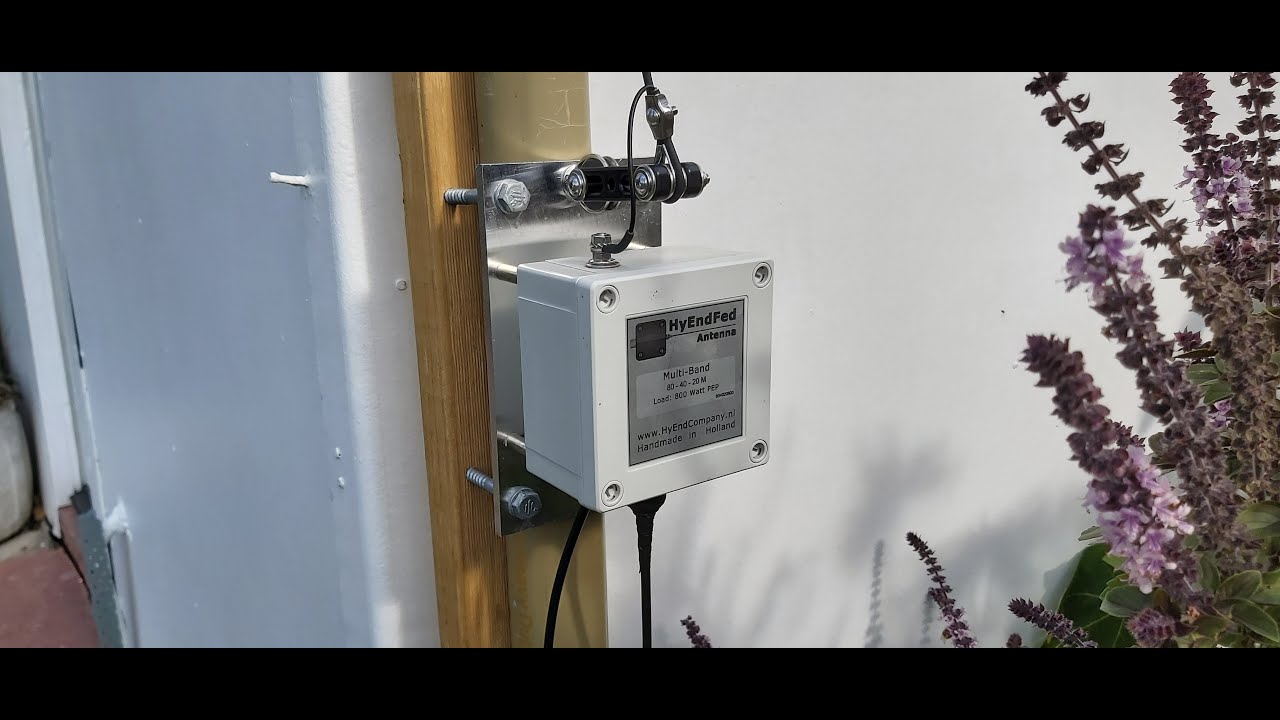 QTH Inverted L Multiband Endfed Antenna Setup