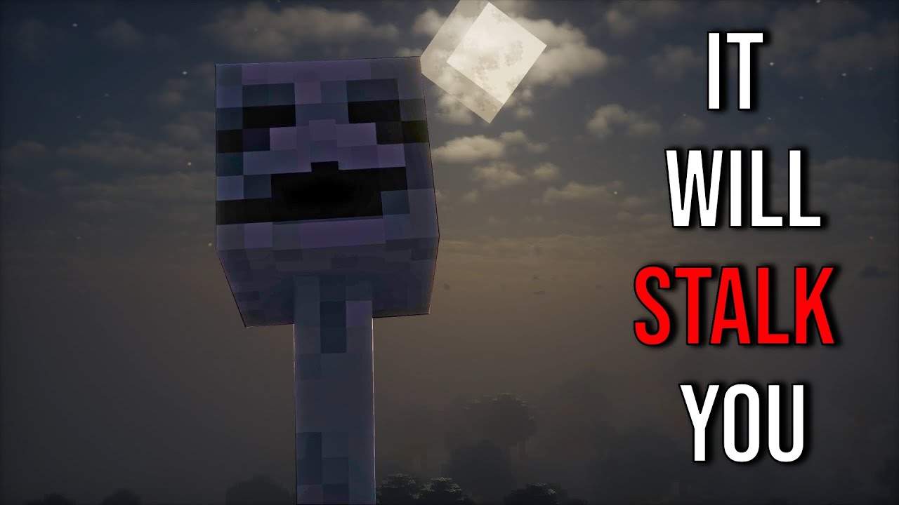 Minecraft Newest Horror Mod Is Here And Will Stalk You In Your World...