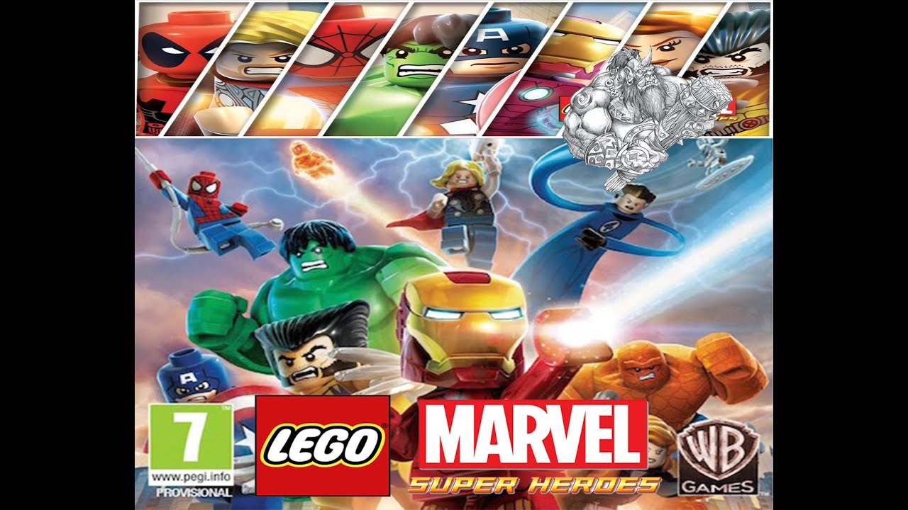 LEGO Marvel Super Heroes Прохождение Часть 1 HD