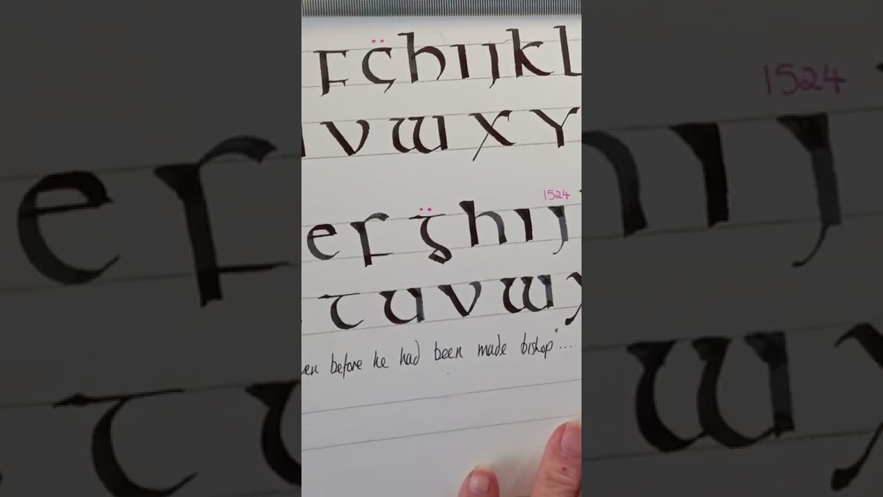 Half Uncial Insular Majuscules