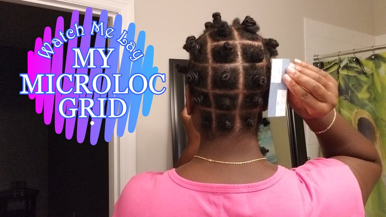Welcome To My Loc Journey | Laying My Grid For My DIY Microlocs