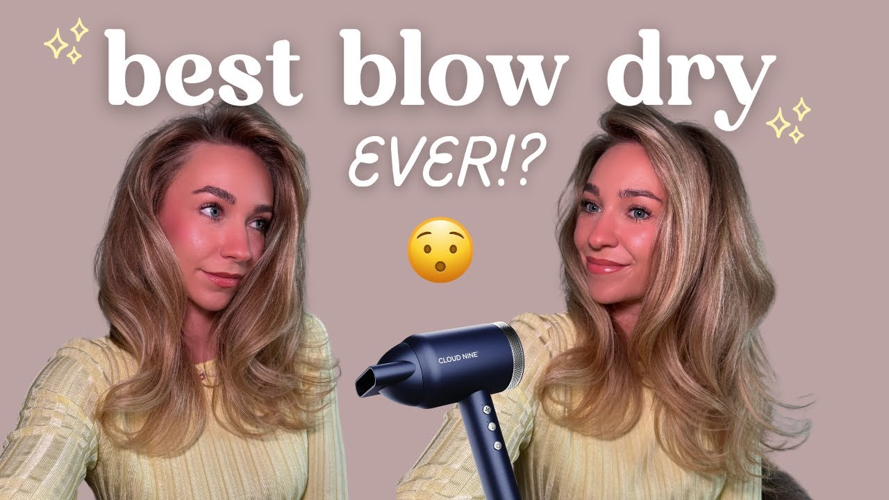 How To Bouncy Blow Dry with a Round Brush | Hairdresser Tips