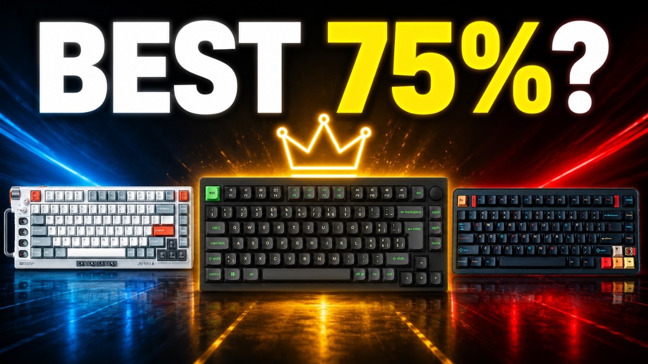 The Best 75% Keyboards In 2026! (Includes Sound Tests)