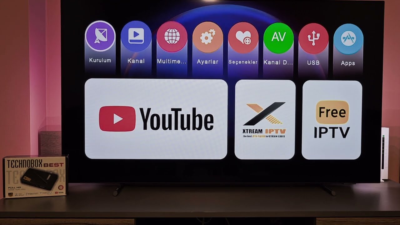 Çanaksız İzle İster Çanaklı Technobox Best  Free İPTV İçinde Uydu Alıcı