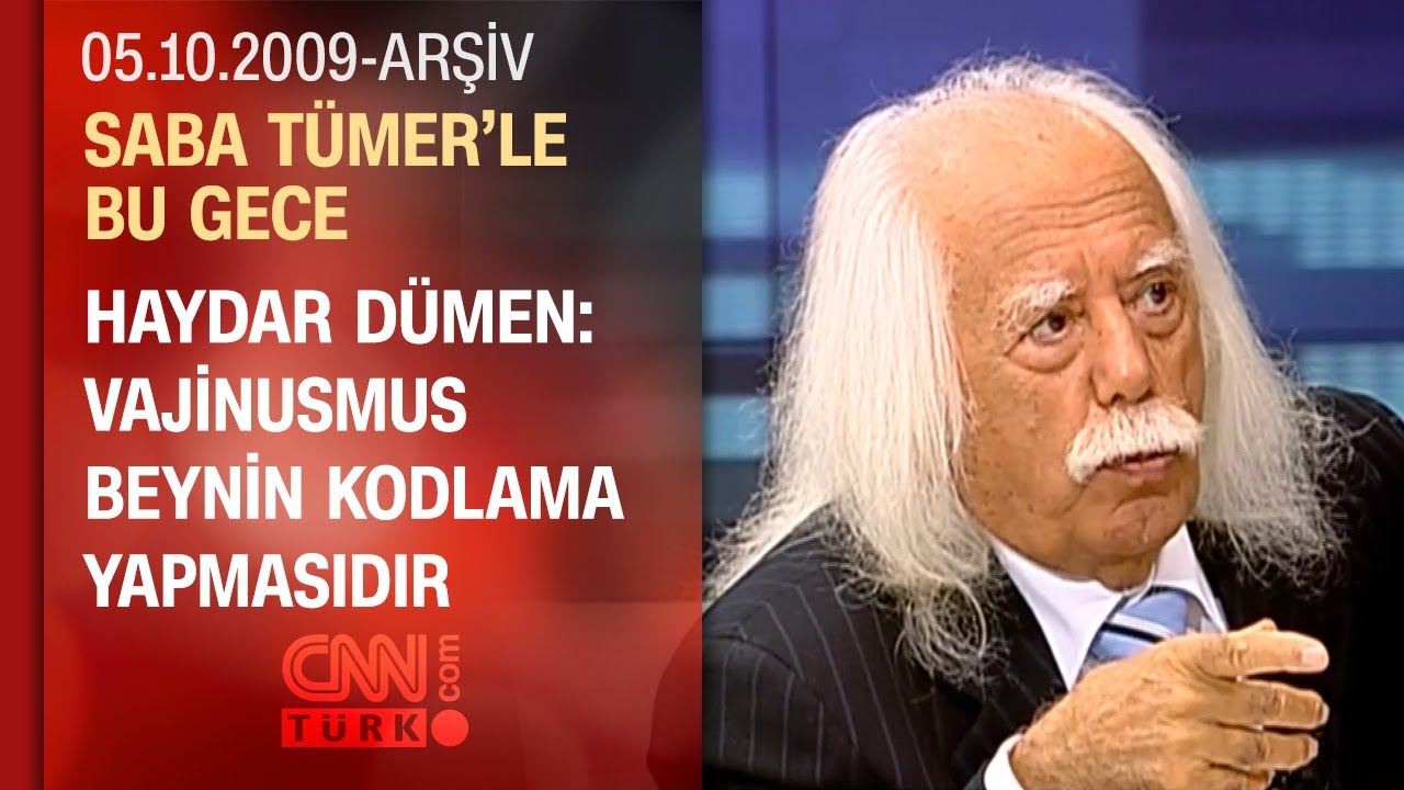 Haydar Dümen: 3 bin manevi torunum var - Saba Tümer'le Bu Gece - 05.10.2009