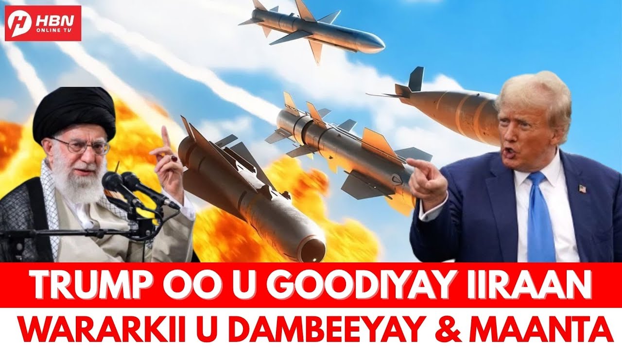 TRUMP OO SI TOOS UGU GOODIYAY INUU IIRAAN DUQEYNAYO + XOG !$RAA'ILIYIINTA KA NAXISAY OO SOO BAXDAY