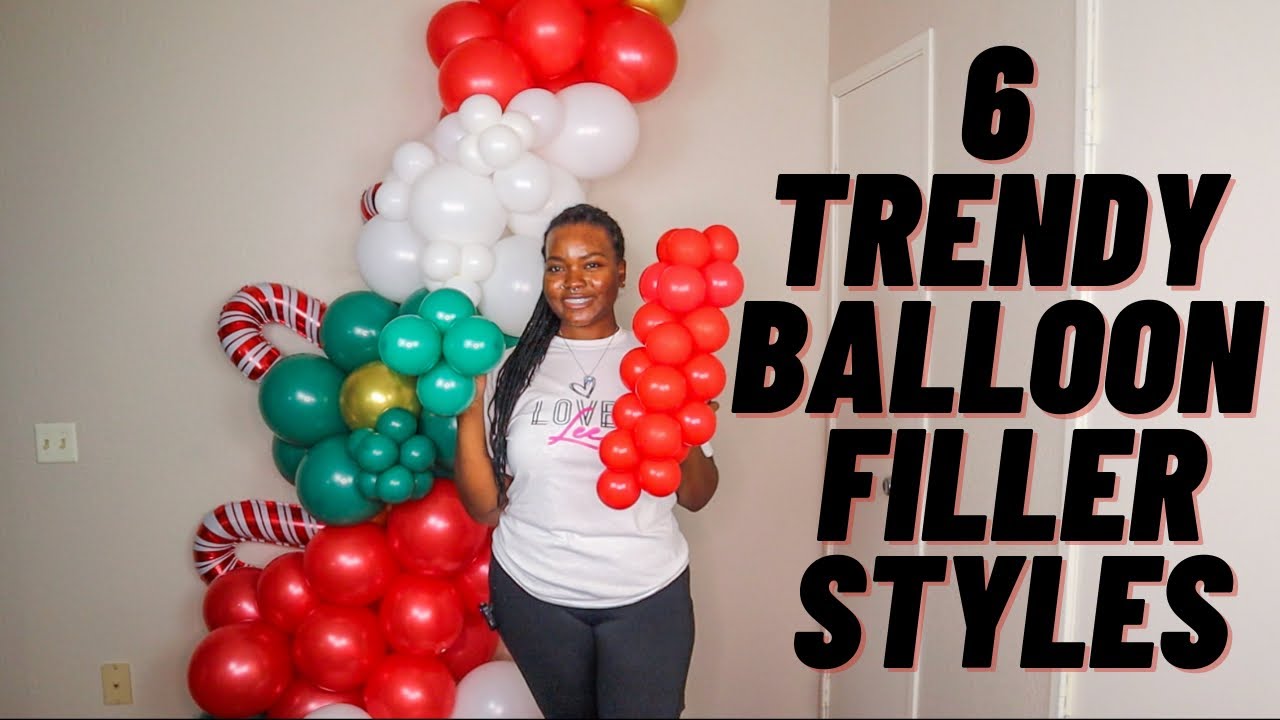 6 DIFFERENT WAYS TO MAKE BALLOON FILLER  | TRENDY BALLOON FILLERS | Tutorial