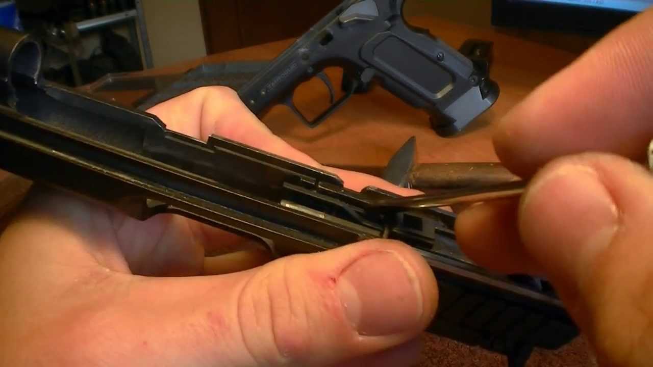 KWC Tanfoglio Limited Custom - disassembly
