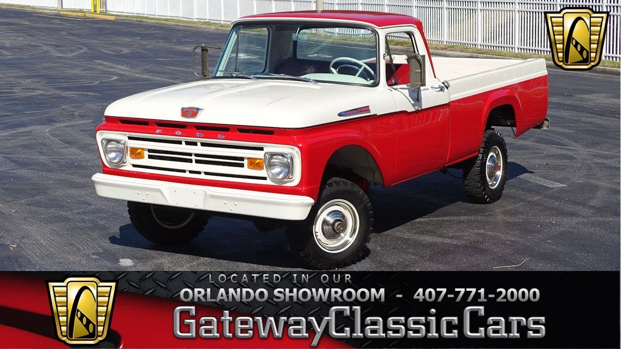 1962 Ford F100 4x4 Gateway Orlando #1361