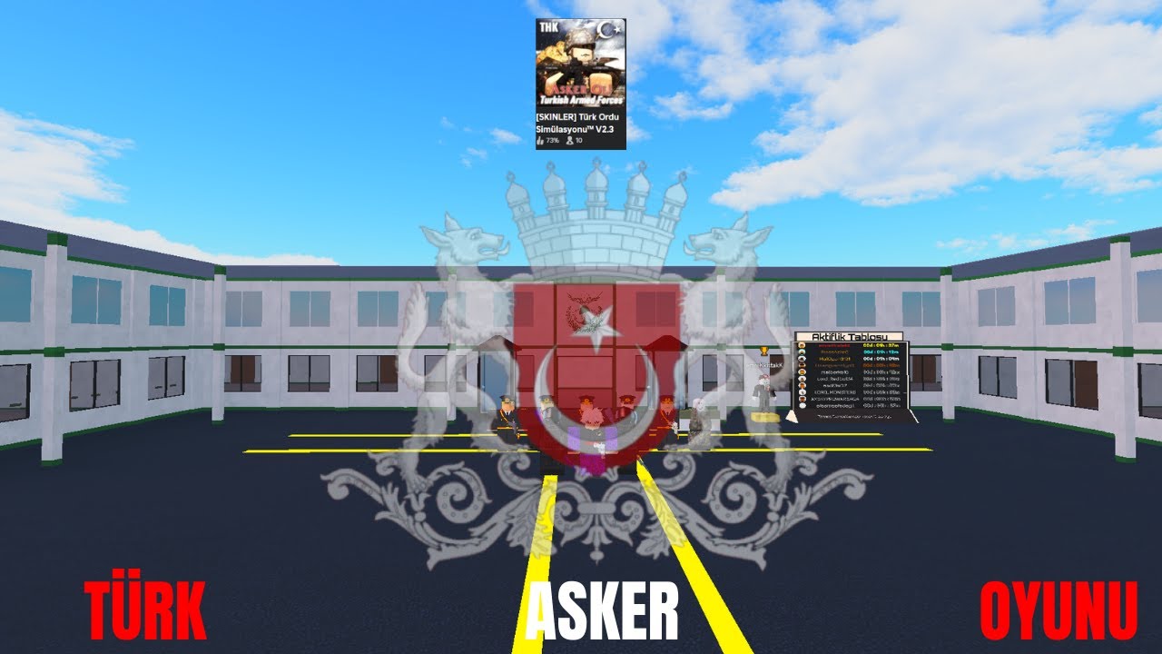 ROBLOXUN EN YENİ ASKER OYUNU @THKTÜRKİSH [ROBLOX-THK TÜRKİSH ARMED FORCES]