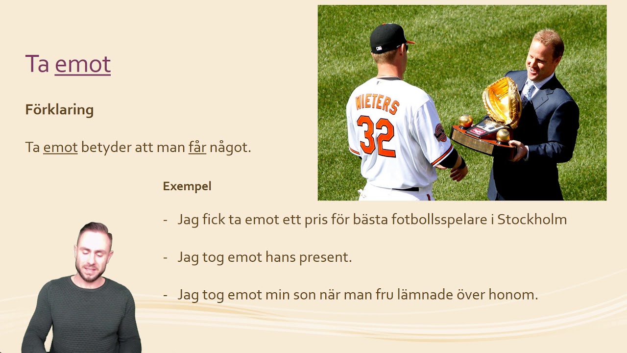 SFI och SVA - Partikelverb - Del 2 - Ta